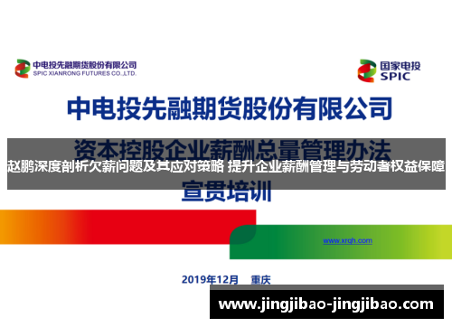 赵鹏深度剖析欠薪问题及其应对策略 提升企业薪酬管理与劳动者权益保障
